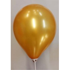 12'' Local Round Atex Metallic Gold Balloon